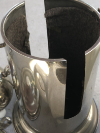 Tinnen koffie en theeset thermos Dovo Tiel