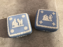 Wedgwood Jasperware Apollo Blue doosjes