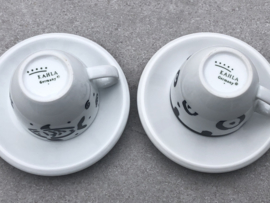 Espresso kopjes Kahla Saeco Lengsfeld Porzellan
