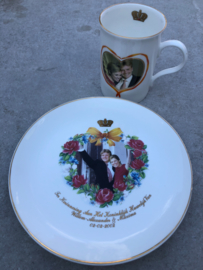 Herdenkingsset huwelijk  Willem-Alexander & Maxima