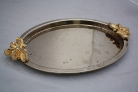 Dienblad zilver/goudkleur