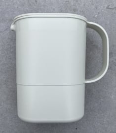 Vintage Tupperware jug grijs  jaren 70