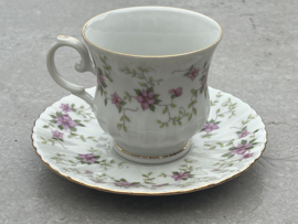 Koffiekopje Seltmann Weiden roze bloem