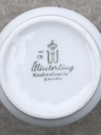 Melkkannetje Winterling grijs-zilver