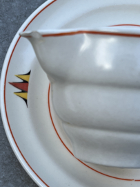 Antiek servies Gouda Zuid-Holland L.J. Muller