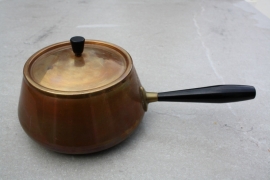 Roodkoperen steelpannetje