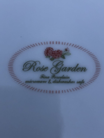 Set van 2 gebaksbordjes Rose Garden