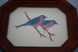 Schilderijtjes vogel