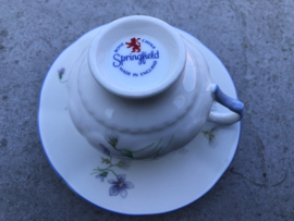 Koffiekopje  pastel Springfield bone china England