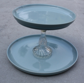 Etagère modern zachtblauw