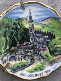 Vintage sierbordje Lourdes P. Pastaud Limoges France