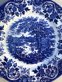 Bord blauw the English scene