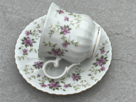 Koffiekopje Seltmann Weiden roze bloem