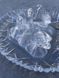 Beeld kristal zwanen