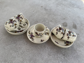 Kleine koffiekopjes Bauscher Weiden/diergaarde Blijdorp
