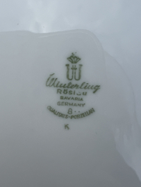 8 bordjes winterling Röslau pastel