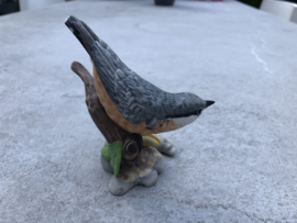 Porseleinen vogel Franklin Mint “Nuthatch”