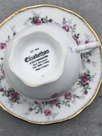 Engels koffiekopje Elizabethan Staffordshire