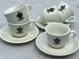 Italiaanse espresso kopjes café Milani LPA