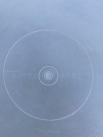 Vintage Tupperware retro vlaaidoos / taartdoos