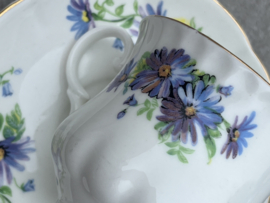 Koffiekopje Bone China London Michaelmas daisy