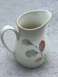 Vintage melkkannetje Bavaria pastel-goud