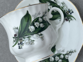 Koffiekopje Bone China London lelietjes