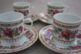 4 kleine chinese thee kopjes