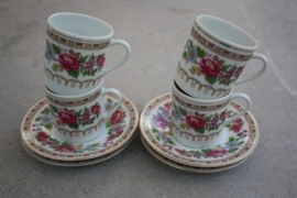 4 kleine chinese thee kopjes