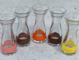 Set (olie) flesjes kleur