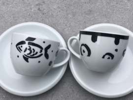 Espresso kopjes Kahla Saeco Lengsfeld Porzellan