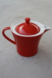 Melkkannetje rood/wit