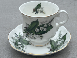 Koffiekopje Bone China London lelietjes
