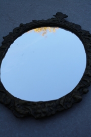 Oude spiegel Cupido