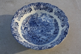 Schaal blauw Royal Staffordshire Stratford Stage