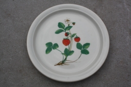 Vintage bordje aardbeien Ditmar Urbach