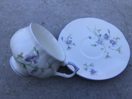 Koffiekopje  pastel Springfield bone china England