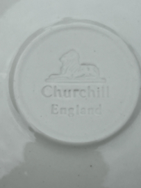 Theekopjes Churchill England gele rand