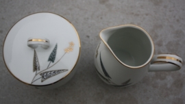 Japans suikerpotje en melkkannetje "Joy" RC Noritake