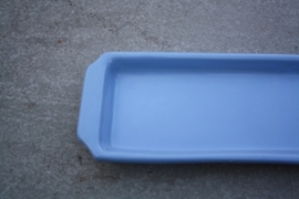 Blauwe serveerschaal