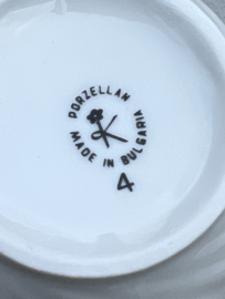Melkkannetje Kitka porzellan Bulgaria vlinder