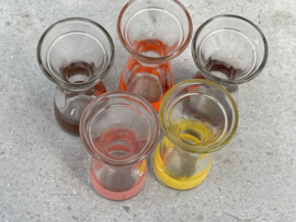 Set (olie) flesjes kleur