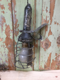 Oude looplamp met franse fitting