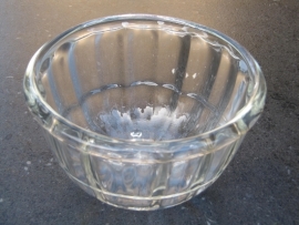 Old English glass pudding form