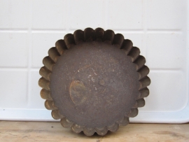 Rond brocante vlaai bakblik 24cm