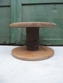 French Brocante wooden spool