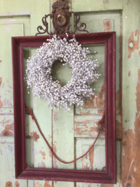 Antieke Zweedse lijst met ornament