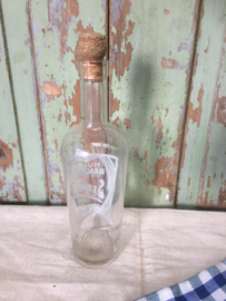 Oude olie fles