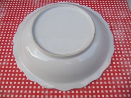 Brocante witte schaal