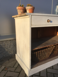 Brocante toonbank 2 lades